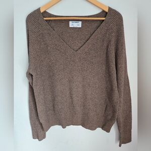 OLD NAVY Cotton Blen Sweater In Mocha Toffy Color